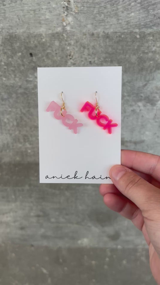 Fuck Fuck Rosa - Neon Pink
